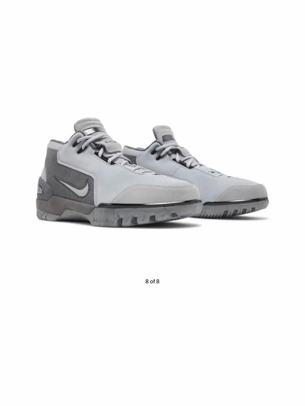Men's Size 11.5 Nike Air Zoom Generation Wolf Dark Gray